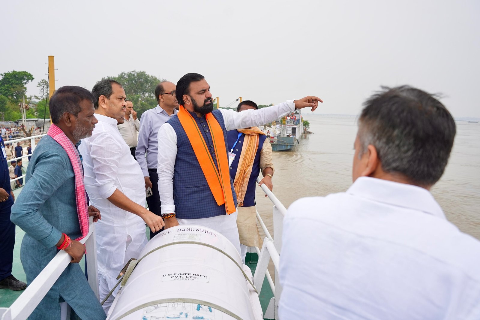 CM Samrat Choudhary Reviews Flood Preparedness in Bhagalpur and Begusarai
