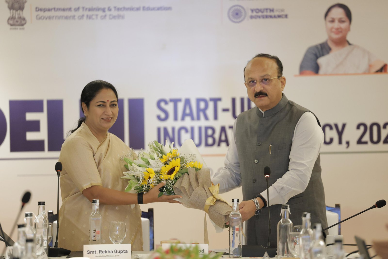 Opportunities for Youth Ideas, Platform for Innovation: CM Rekha Gupta Interacts with Country's Top Entrepreneurs on Startup & Incubation Policy, 2026