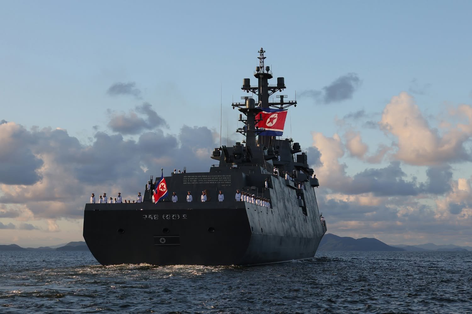 North Korea Commissions New Kang Kon Destroyer as Kim Pushes Nuclear-Capable Navy