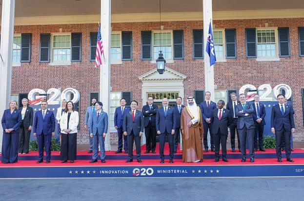 Union Minister of State Shri Jitin Prasada participates in the G20 Innovation Ministers’ Meeting in Chapel Hill