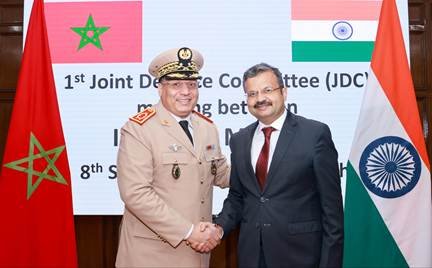 Fresh impetus to India-Morocco defence cooperation: Inaugural Joint Defence Committee meeting held in New Delhi