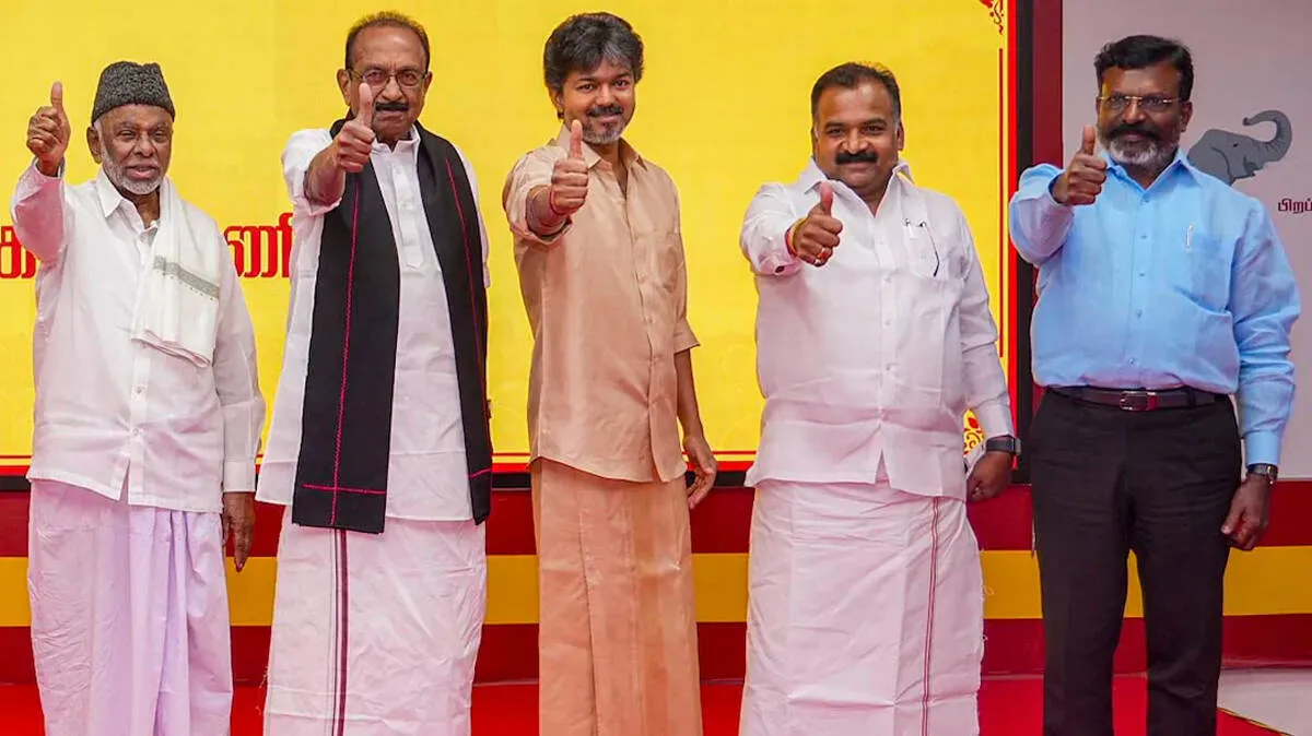 TVK-Led Alliance Named Secular Social Justice Victory Alliance, Vijay Chosen Leader