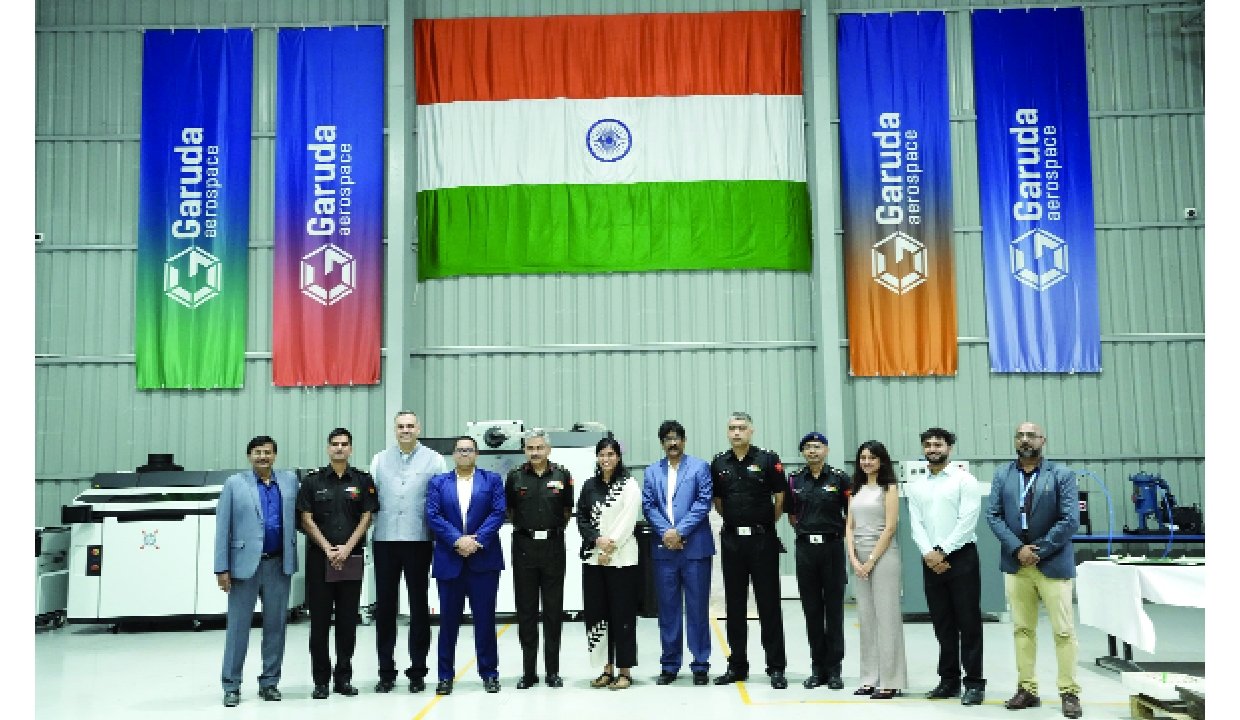 Garuda Aerospace Showcases Indigenous Defence Drone Capabilities to Army Design Bureau