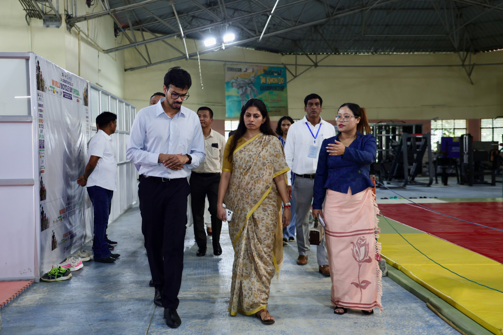 Union MoS Raksha Khadse reviews sports ecosystem in Mizoram; visits SAI Aizawl