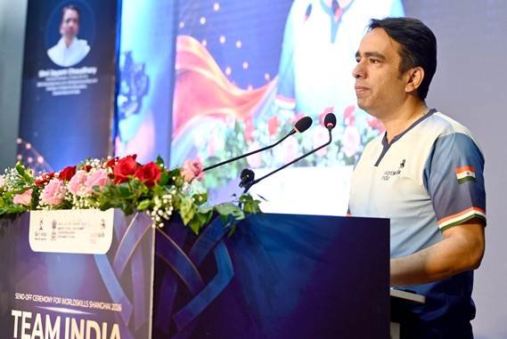 India’s Largest-Ever Skilled Youth Contingent Flagged Off for WorldSkills Shanghai 2026