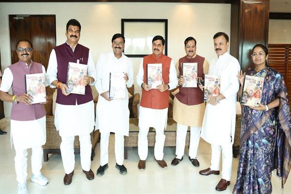 CM Dr. Yadav Releases ‘Vikas Ki Gatha: Abhyuday Sarangpur’
