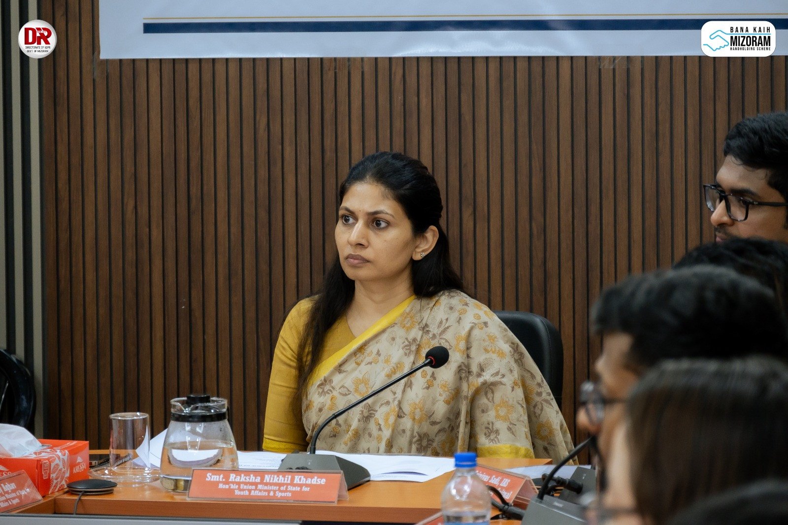 Union Minister of State for Youth Affairs & Sports visits Saitual District