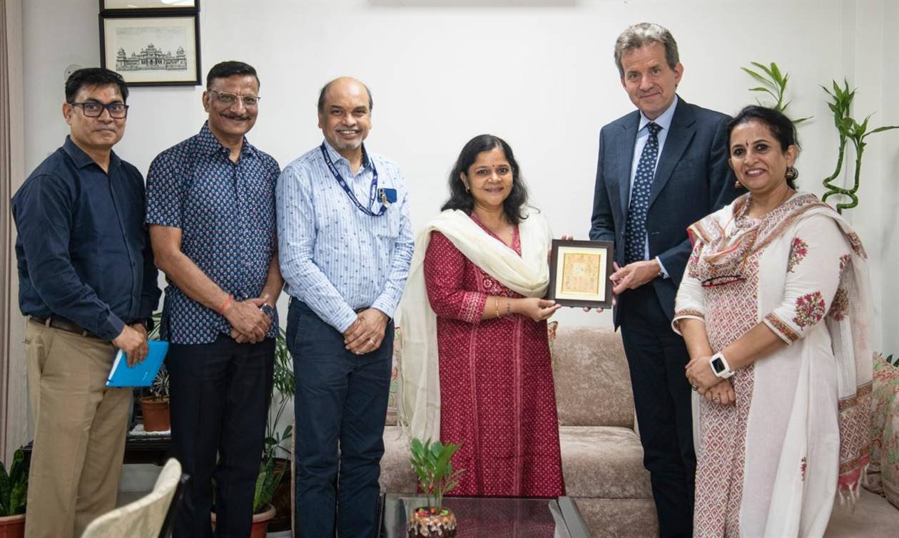 UNICEF India Deputy Representative Meets Principal Secretary Medical and Health in Rajasthan