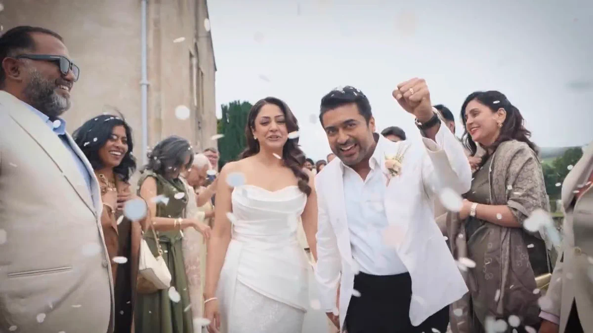 Jyotika and Suriya Renew Wedding Vows as They Celebrate 20 Years of Marriage