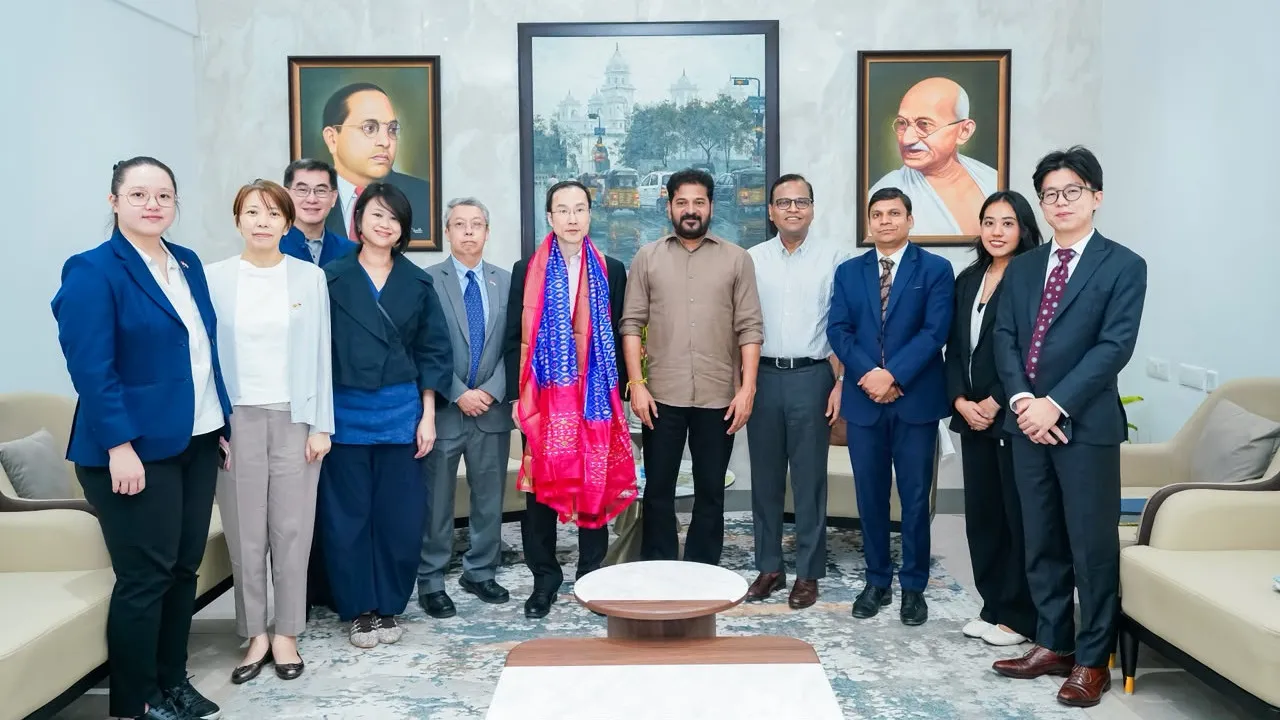 Revanth Reddy Invites Singapore Companies to Invest in Telangana