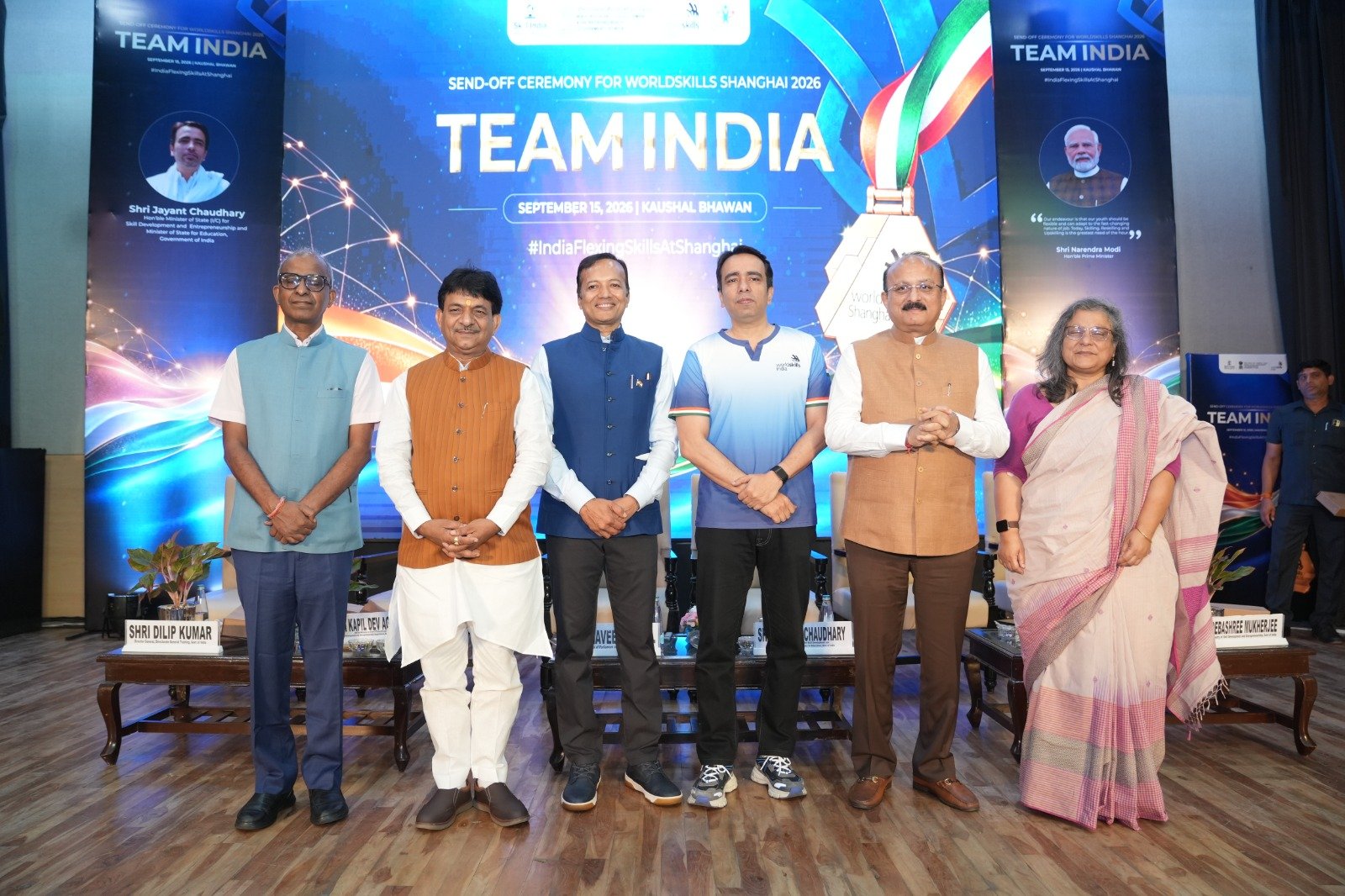 India’s Largest-Ever Skilled Youth Delegation Departs for WorldSkills Shanghai 2026
