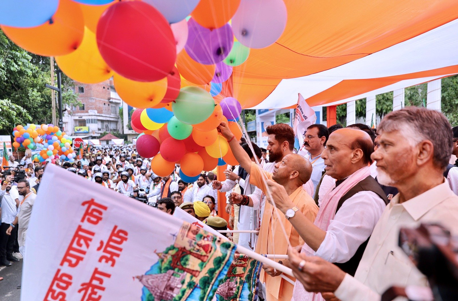 Under PM Modi's leadership, secure India now speaks to the world eye to eye: CM