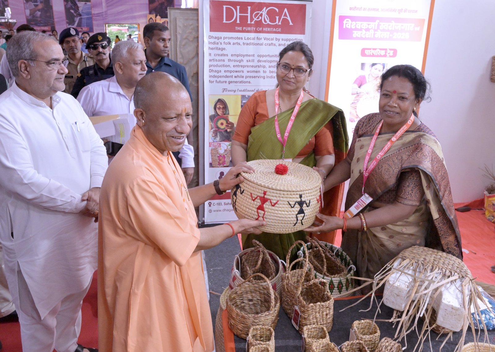 Previous Governments were occupied with festivals in Saifai and the Birmingham Buggy; they had no time to think about artisans: Yogi