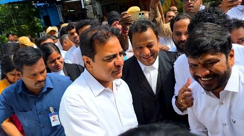 KTR Appears Before Special ACB Court in Formula E Case; Hearing Adjourned to Oct 30