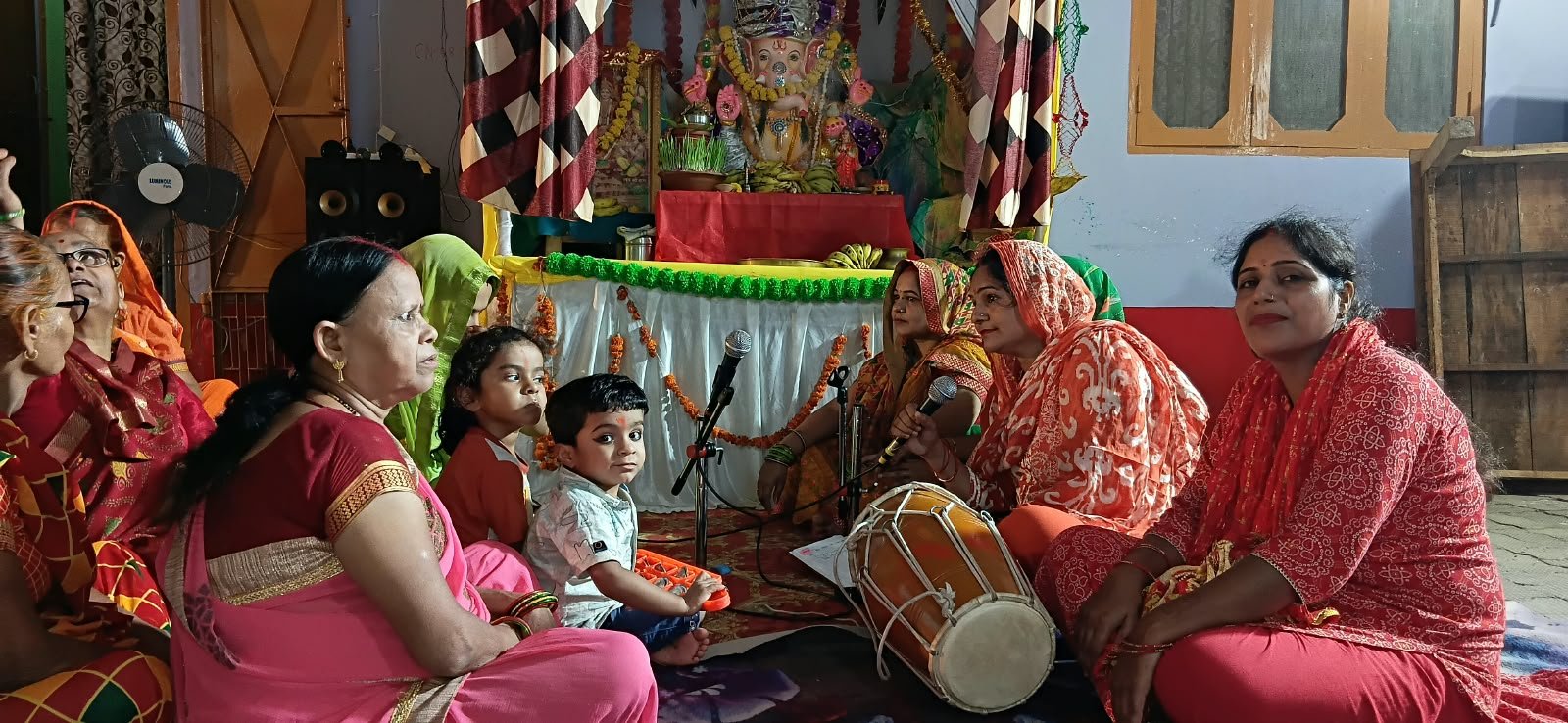 “Gauri Ganesh Have Arrived in My Courtyard Today...”