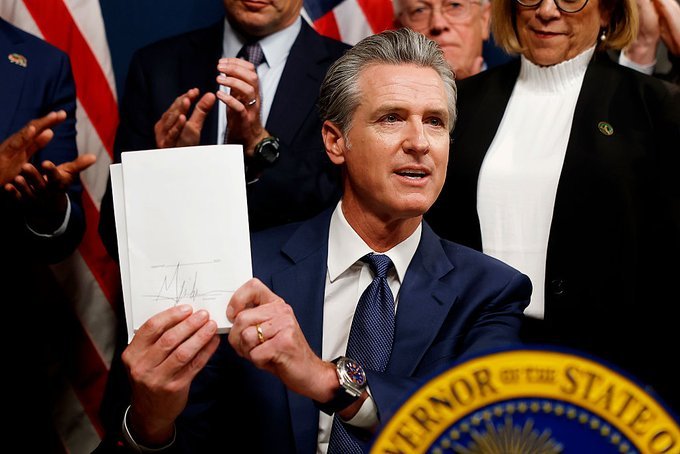 California Governor Gavin Newsom Signs 13-Bill Package on Election Protections