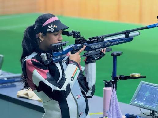 Vidarsa K Vinod Makes History as First Keralam Woman to Win Asian Games Shooting Medal