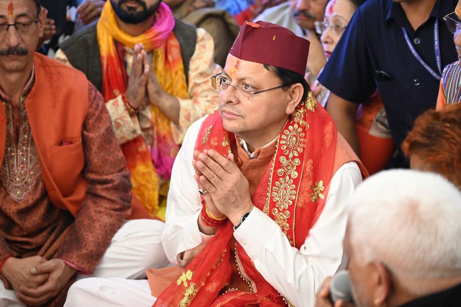 Nainital Immersed in Devotion to Nanda-Sunanda, CM Dhami Prays for State’s Prosperity