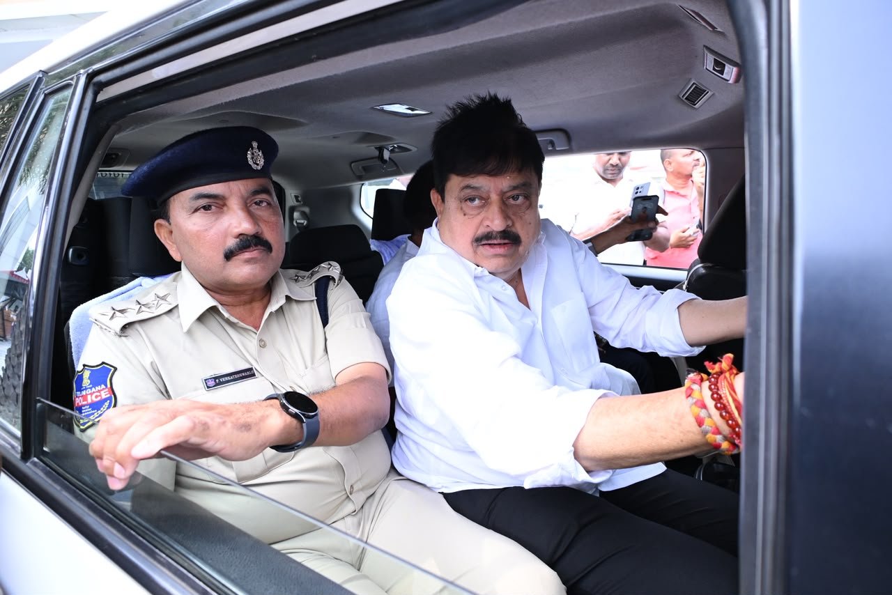 BJP Chief Ramchander Rao Detained on Way to Jurala, Alleges Congress Using Arrests to Suppress Protests