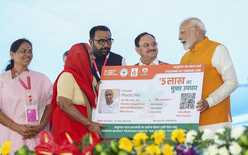 Ayushman Bharat Completes Eight Years, PM Modi Highlights Expansion of Healthcare Coverage