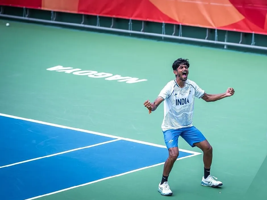 Jay Meena Scripts History, Wins India’s First Asian Games Soft Tennis Medal