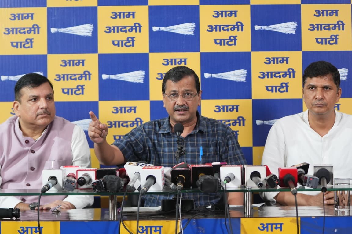 PM Modi & Amit Shah Are Winning Elections by ‘Vote-Chori’: Arvind Kejriwal