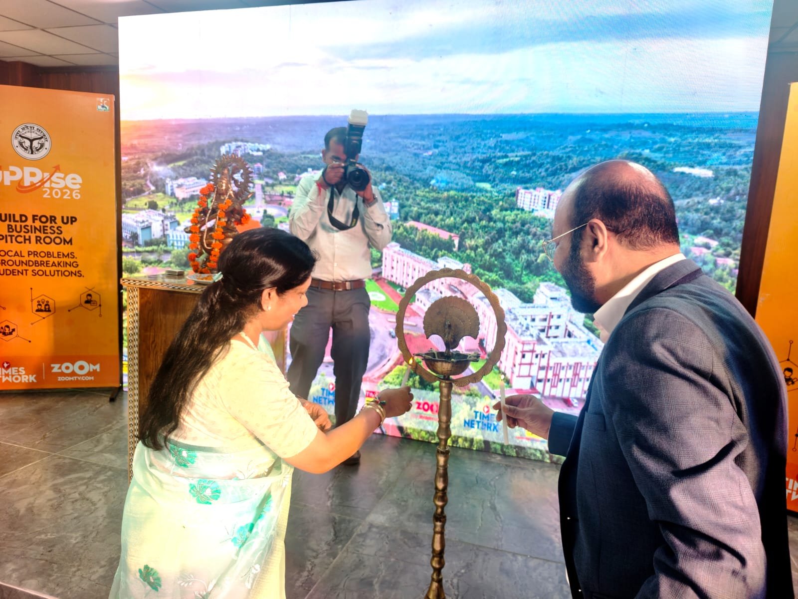 Organic Farming Startup Wins Top Prize at UP Rise Youth Shakti Think Tank