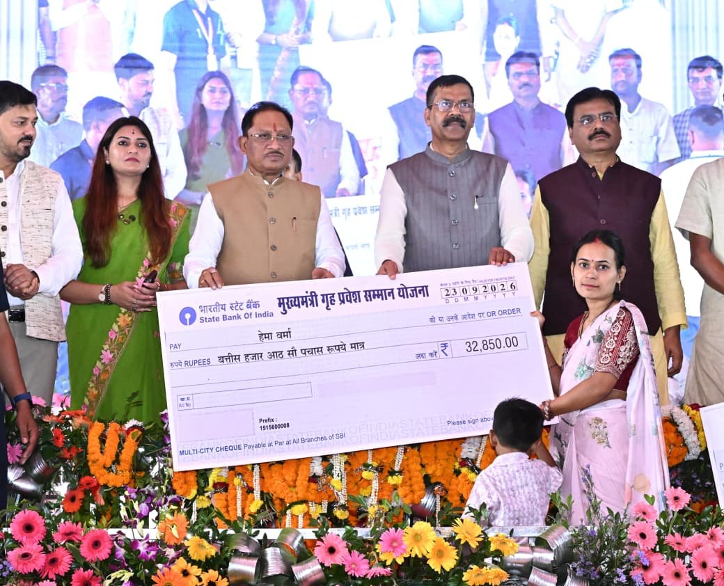 No Hurdles Now in Building a Developed Chhattisgarh, Development Will Accelerate: CM Vishnu Deo Sai