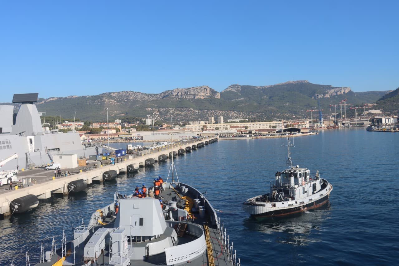 INS Trishul Arrives At Toulon, France For The 24th Edition Of Bilateral Maritime Exercise Varuna