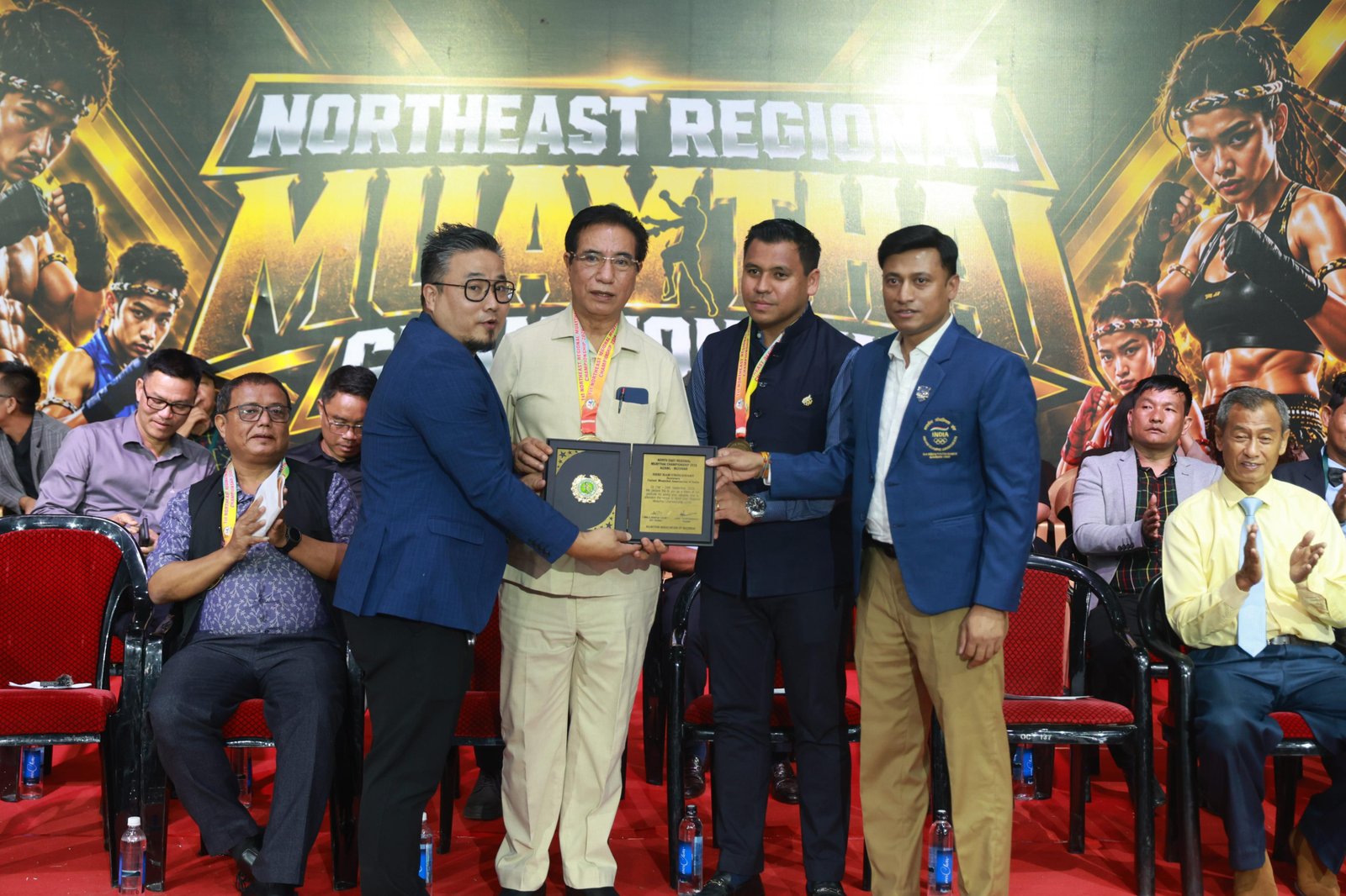 Chief Minister Attends Closing Ceremony Of North East Regional Muaythai Championship