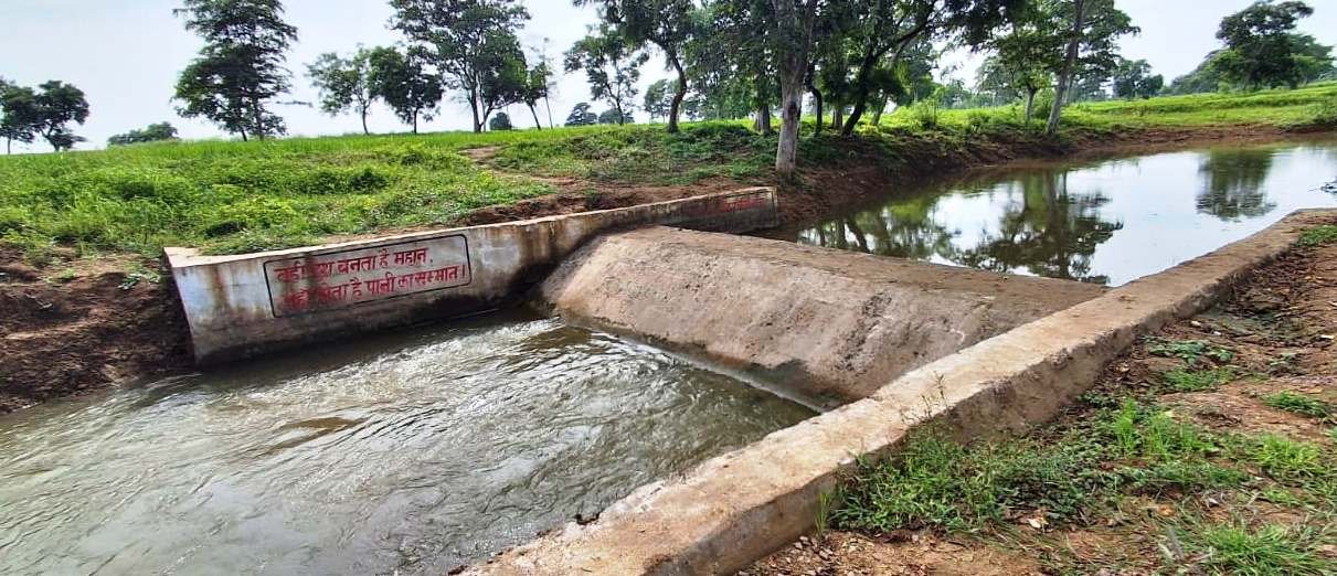 Check Dam Transforms Village, Provides Irrigation Support to Farmers