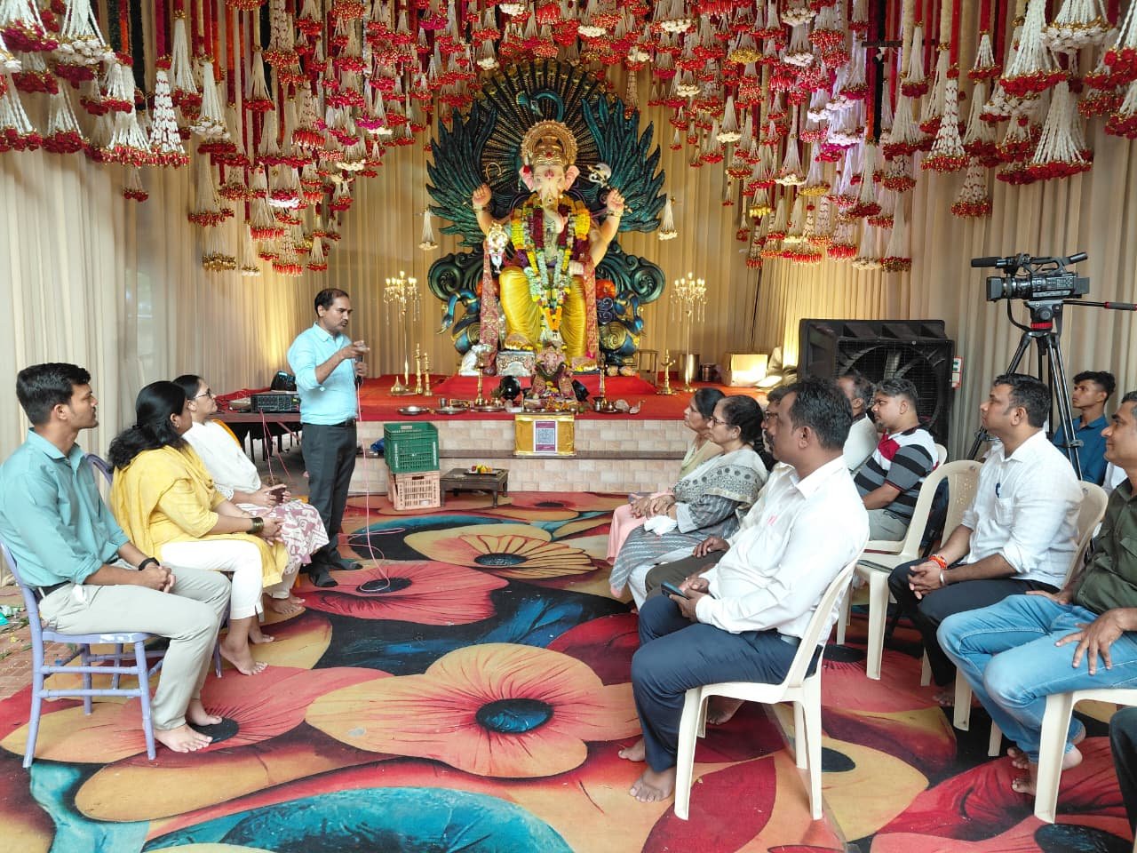 Government Schemes Promoted Through Ganeshotsav Mandals Under Lok Samvad Campaign