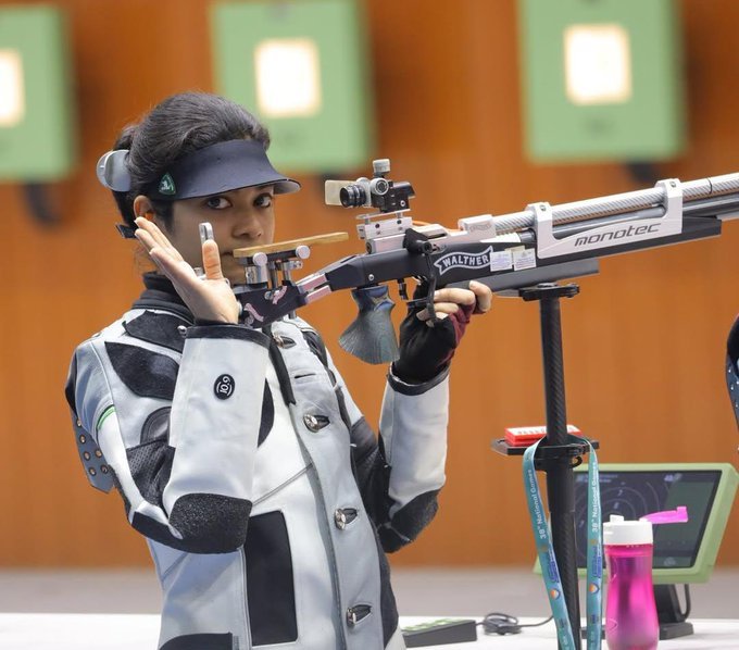 India Wins Silver in Women’s 50m Rifle 3 Positions Team Event at Asian Games