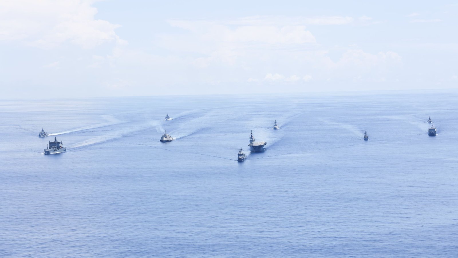 Indian Naval Ships Sahyadri And Kulish Conclude Participation In Admm-Plus Maritime Security Joint Cooperation Activity