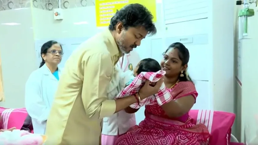 CM Vijay Launches Thai Maaman Gold Ring Scheme for Newborns in Madurai