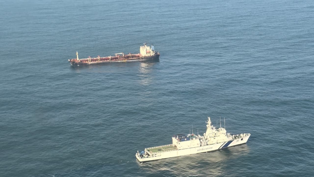 Indian Coast Guard Responds To Maritime Distress Off Paradip
