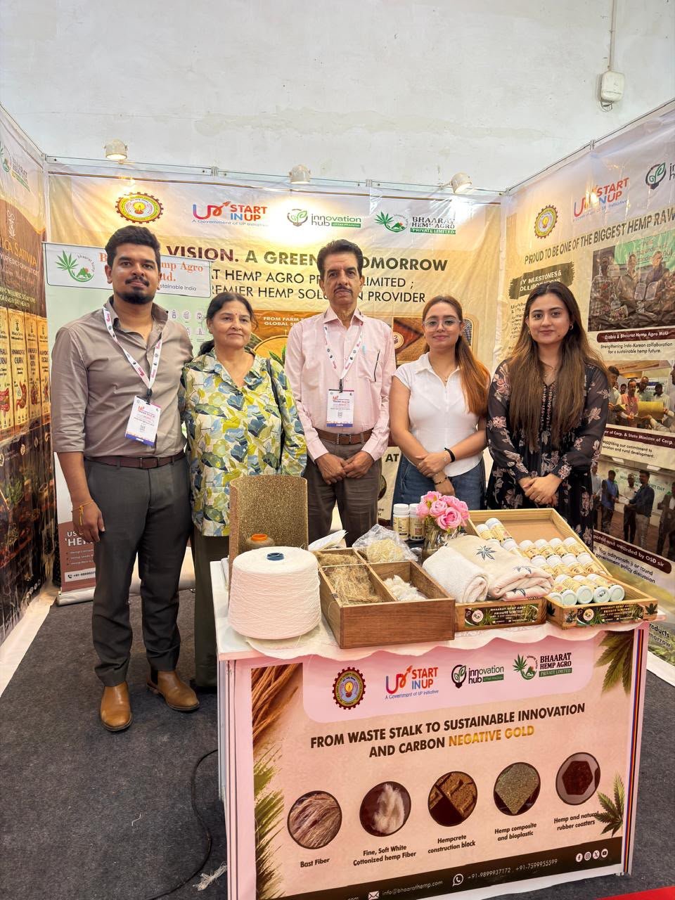 UP’s Hemp Fibre From 100 Tonnes of Agricultural Waste Set to Reach US, South Korea