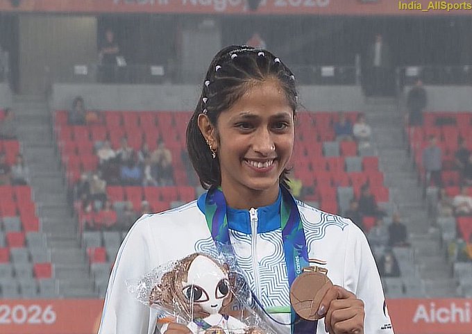 Pooja Wins High Jump Bronze as India Adds Three Athletics Medals at Asian Games
