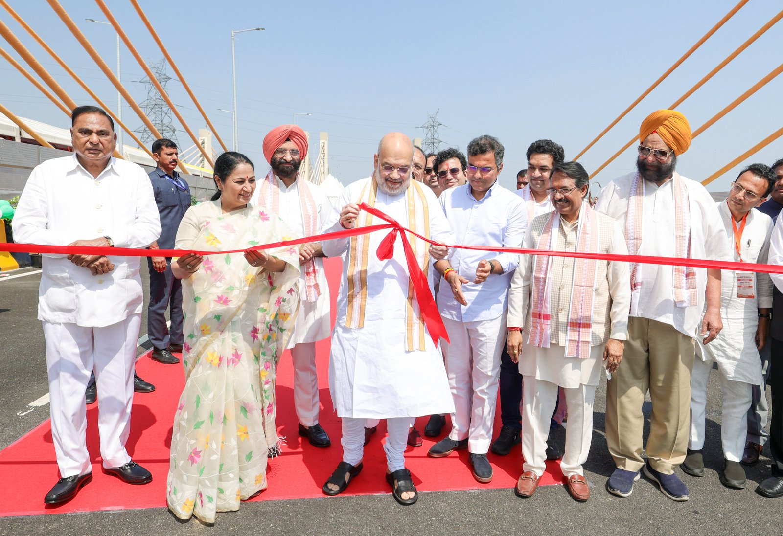 Amit Shah inaugurates and lays foundation stone of various projects worth more than ₹1,941 crore to make travel easier for people of Delhi