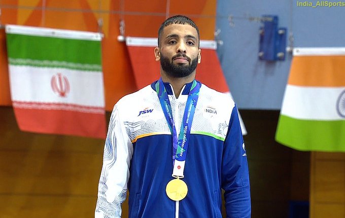 Sujeet Kalkal Scripts Sensational Comeback to Win Asian Games Wrestling Gold