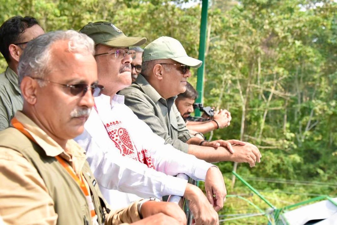 Union Environment Minister and CM (West Bengal) release 1st Tigress in Buxa Tiger Reserve under Tiger Reintroduction Programme