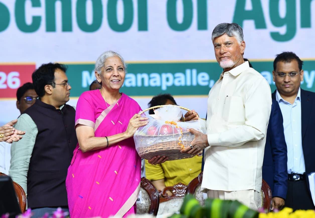 Nirmala Sitharaman Highlights Centre’s Farmer Welfare Push at Rayalaseema Horticulture Hub Launch