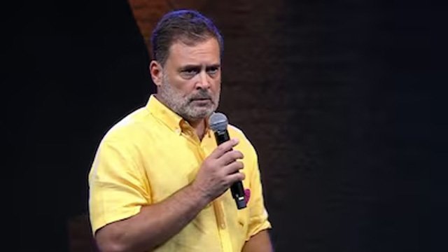 Rahul Gandhi Backs Protests Against CEC Gyanesh Kumar