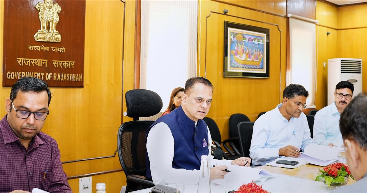 39th Board Meeting of Adani Renewable Energy Park Rajasthan Ltd Held Under Chief Secretary V. Srinivas