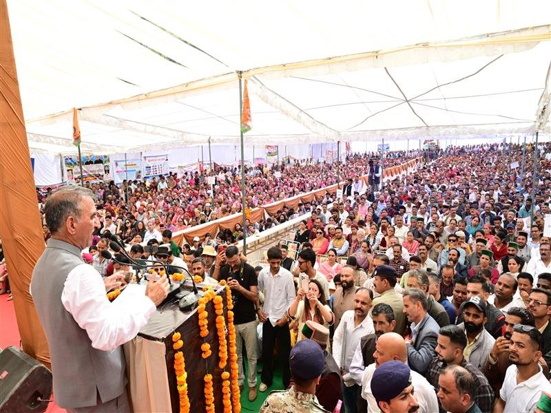 Chief Minister Thakur Sukhvinder Singh Sukhu’s three day visit to Rohru-Rampur