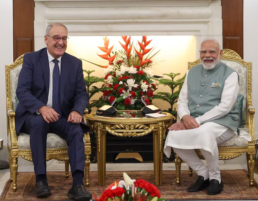 PM Modi, Swiss President Guy Parmelin Review Bilateral Ties, Discuss Cooperation