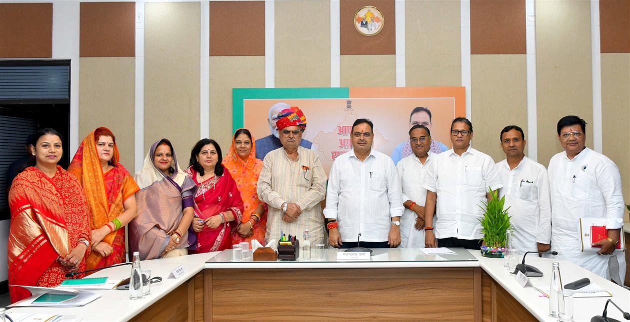 Chief Minister Interacts with newly elected Heads and Deputy Heads of Urban Bodies