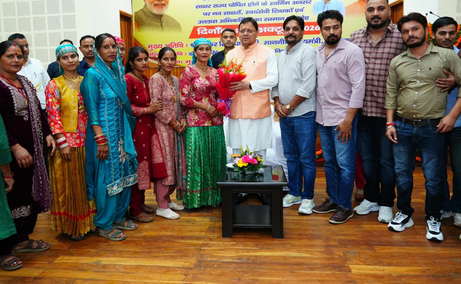 CM Dhami Interacts with SC, ST Community Members, Directs Officials to Address Their Concerns