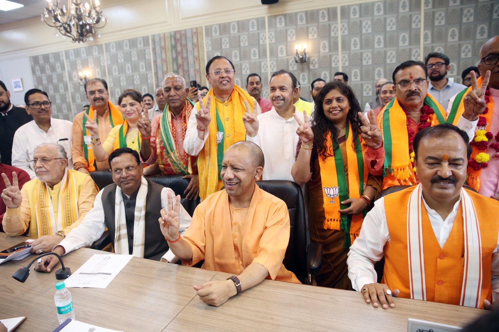 BJP candidates file nominations in the presence of Chief Minister