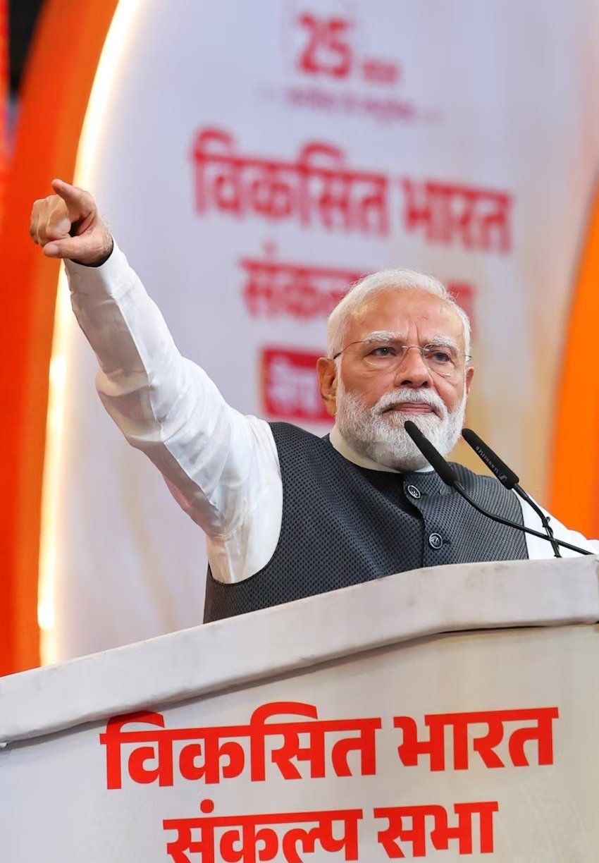 PM Modi Says He Never Sought Political Office, Calls 25-Year Journey a Mission of Service
